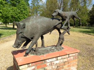 Caccia al cinghiale anni Ottanta